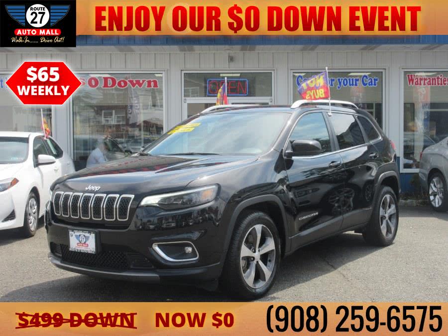 2019 Jeep Cherokee Limited FWD, available for sale in Linden, New Jersey | Route 27 Auto Mall. Linden, New Jersey 2019 Jeep Cherokee Limited FWD, available for sale in Linden, New Jersey | Route 27 Auto Mall. Linden, New Jersey