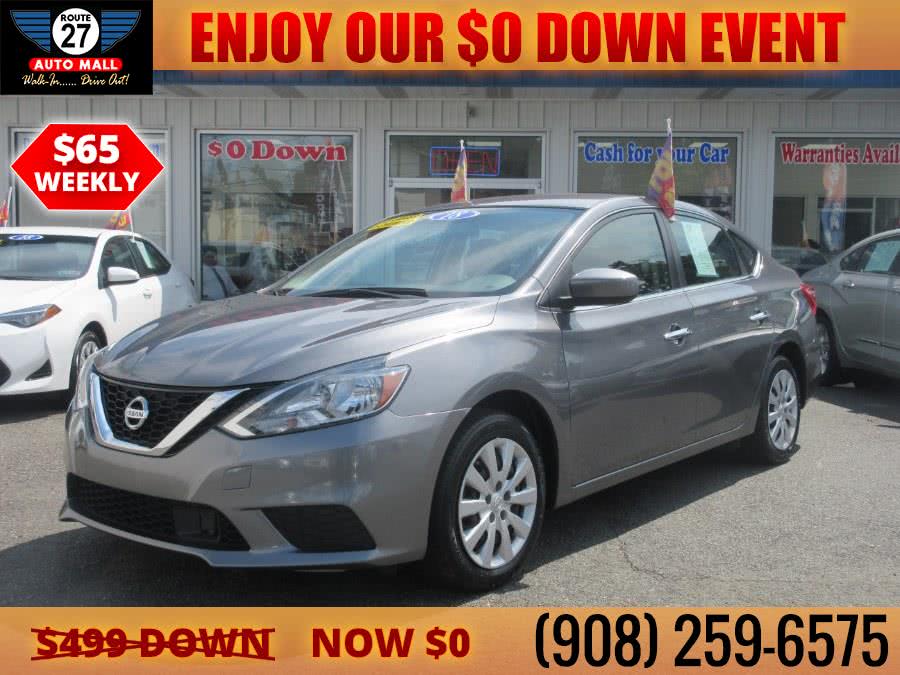 2018 Nissan Sentra SV CVT, available for sale in Linden, New Jersey | Route 27 Auto Mall. Linden, New Jersey 2018 Nissan Sentra SV CVT, available for sale in Linden, New Jersey | Route 27 Auto Mall. Linden, New Jersey