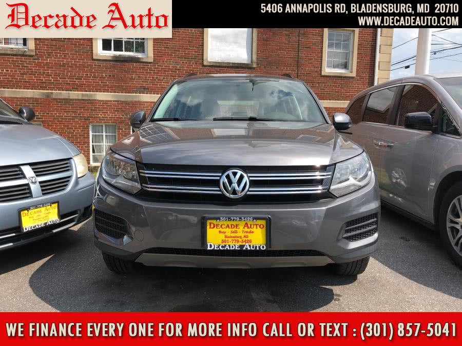 2015 Volkswagen Tiguan 2WD 4dr Auto SE, available for sale in Bladensburg, Maryland | Decade Auto. Bladensburg, Maryland