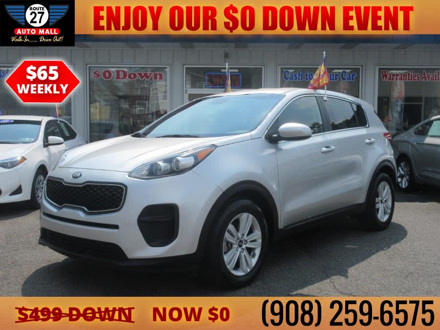 2019 Kia Sportage LX FWD, available for sale in Linden, New Jersey | Route 27 Auto Mall. Linden, New Jersey 2019 Kia Sportage LX FWD, available for sale in Linden, New Jersey | Route 27 Auto Mall. Linden, New Jersey