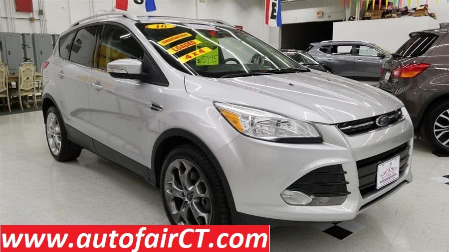 2016 Ford Escape 4WD 4dr Titanium, available for sale in West Haven, Connecticut | Auto Fair Inc.. West Haven, Connecticut