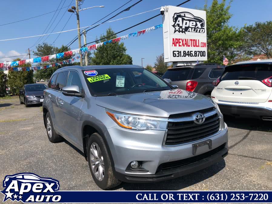 2015 Toyota Highlander AWD 4dr V6 XLE (Natl), available for sale in Selden, New York | Apex Auto. Selden, New York 2015 Toyota Highlander AWD 4dr V6 XLE (Natl), available for sale in Selden, New York | Apex Auto. Selden, New York