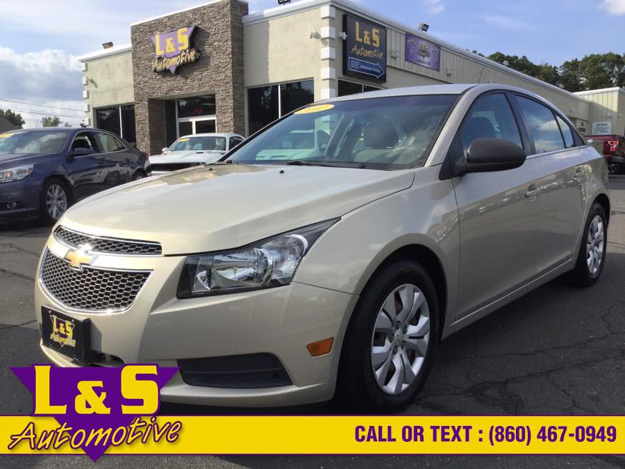2012 Chevrolet Cruze 4dr Sdn LS, available for sale in Plantsville, Connecticut | L&S Automotive LLC. Plantsville, Connecticut