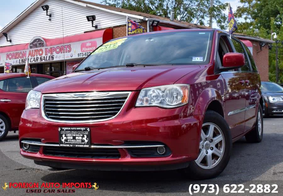 2012 Chrysler Town & Country 4dr Wgn Touring, available for sale in Irvington, New Jersey | Foreign Auto Imports. Irvington, New Jersey