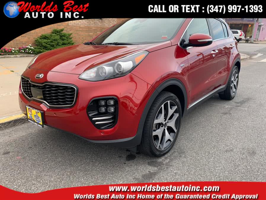 2017 Kia Sportage SX Turbo AWD, available for sale in Brooklyn, New York | Worlds Best Auto Inc. Brooklyn, New York
