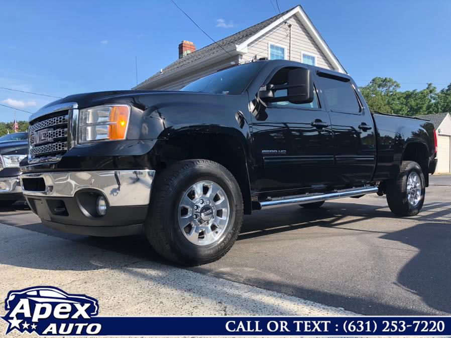 2012 GMC Sierra 2500HD 4WD Crew Cab 153.7" SLT, available for sale in Selden, New York | Apex Auto. Selden, New York