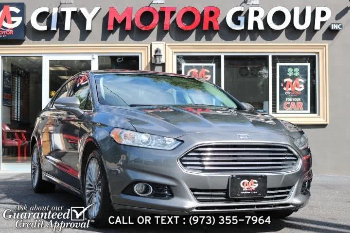 2014 Ford Fusion Titanium, available for sale in Haskell, New Jersey | City Motor Group Inc.. Haskell, New Jersey
