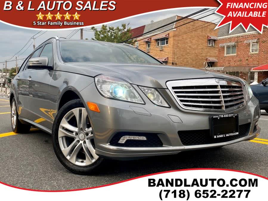 2011 Mercedes-Benz E-Class 4dr Wagon E 350 Luxury 4MATIC, available for sale in Bronx, New York | B & L Auto Sales LLC. Bronx, New York