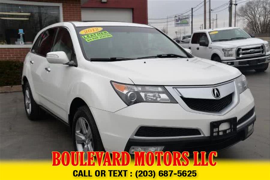 2012 Acura Mdx Sport Utility 4D, available for sale in New Haven, Connecticut | Boulevard Motors LLC. New Haven, Connecticut