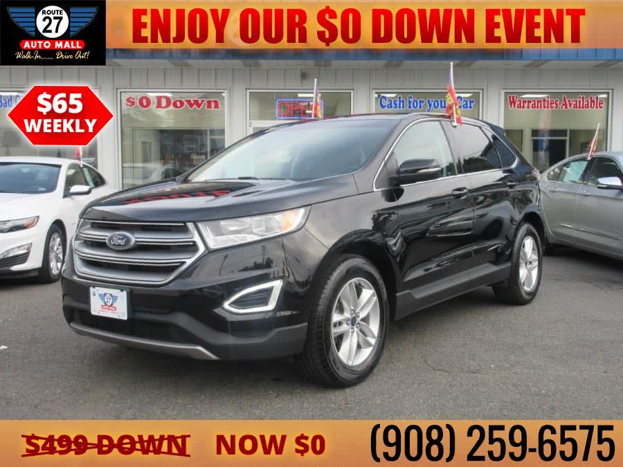2017 Ford Edge SEL AWD, available for sale in Linden, New Jersey | Route 27 Auto Mall. Linden, New Jersey 2017 Ford Edge SEL AWD, available for sale in Linden, New Jersey | Route 27 Auto Mall. Linden, New Jersey