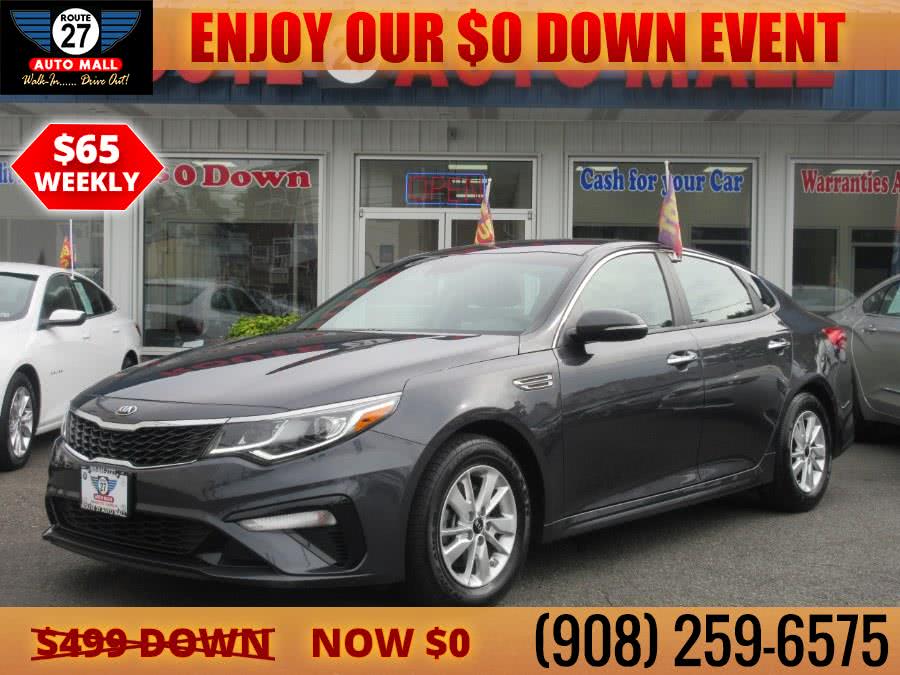 2019 Kia Optima S Auto, available for sale in Linden, New Jersey | Route 27 Auto Mall. Linden, New Jersey 2019 Kia Optima S Auto, available for sale in Linden, New Jersey | Route 27 Auto Mall. Linden, New Jersey