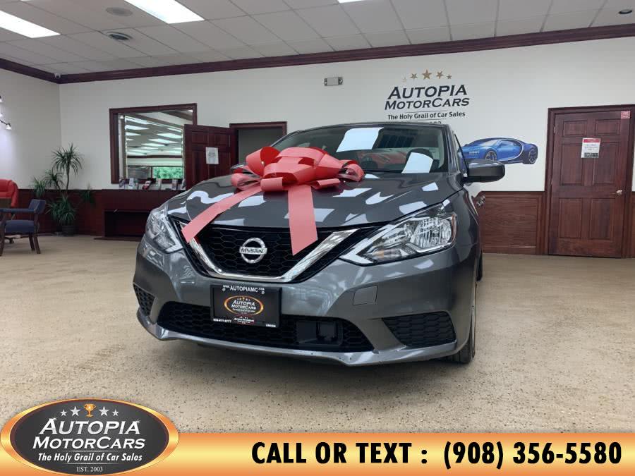 2018 Nissan Sentra S CVT, available for sale in Union, New Jersey | Autopia Motorcars Inc. Union, New Jersey