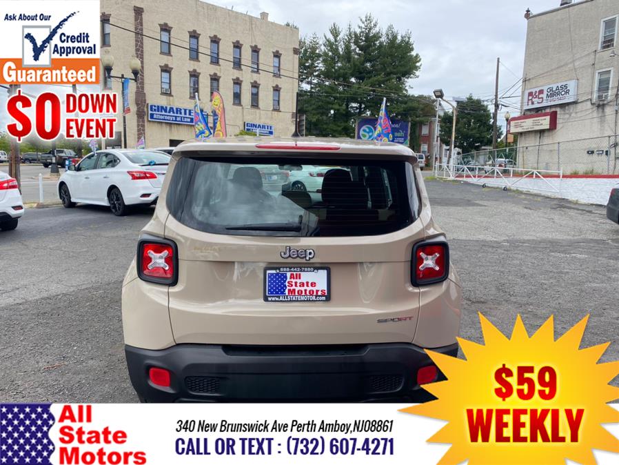 2016 Jeep Renegade FWD 4dr Sport, available for sale in Perth Amboy, New Jersey | All State Motor Inc. Perth Amboy, New Jersey 2016 Jeep Renegade FWD 4dr Sport, available for sale in Perth Amboy, New Jersey | All State Motor Inc. Perth Amboy, New Jersey
