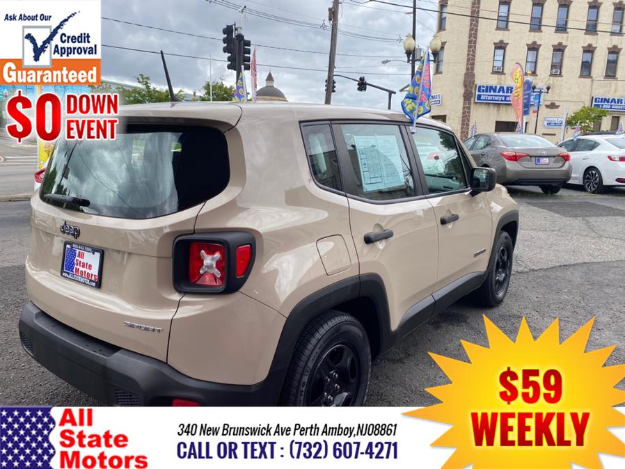 2016 Jeep Renegade FWD 4dr Sport, available for sale in Perth Amboy, New Jersey | All State Motor Inc. Perth Amboy, New Jersey 2016 Jeep Renegade FWD 4dr Sport, available for sale in Perth Amboy, New Jersey | All State Motor Inc. Perth Amboy, New Jersey