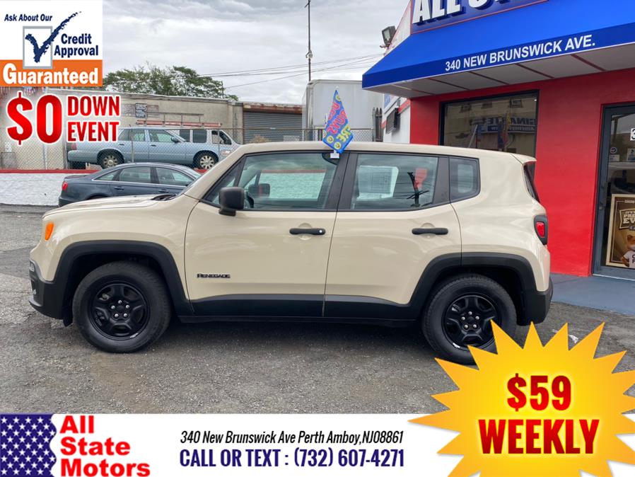 2016 Jeep Renegade FWD 4dr Sport, available for sale in Perth Amboy, New Jersey | All State Motor Inc. Perth Amboy, New Jersey 2016 Jeep Renegade FWD 4dr Sport, available for sale in Perth Amboy, New Jersey | All State Motor Inc. Perth Amboy, New Jersey