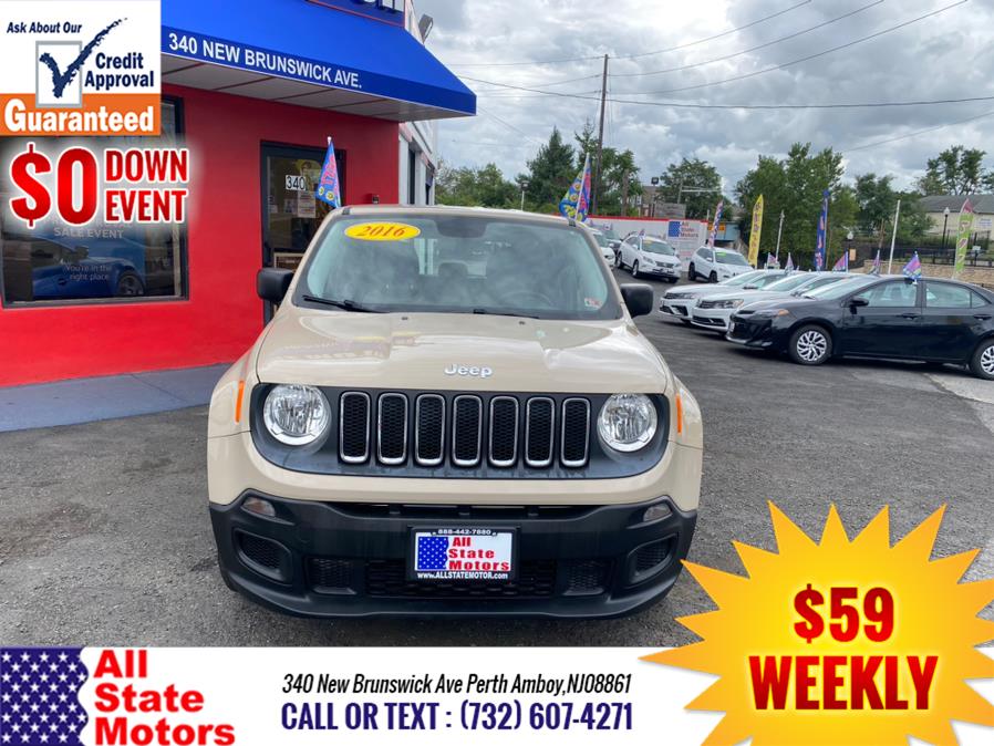 2016 Jeep Renegade FWD 4dr Sport, available for sale in Perth Amboy, New Jersey | All State Motor Inc. Perth Amboy, New Jersey 2016 Jeep Renegade FWD 4dr Sport, available for sale in Perth Amboy, New Jersey | All State Motor Inc. Perth Amboy, New Jersey
