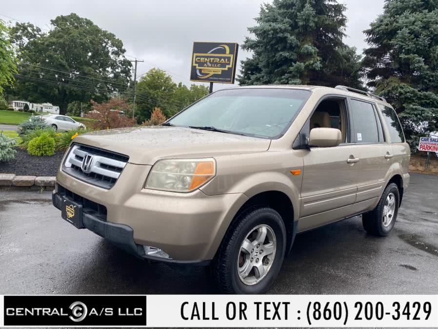 2007 Honda Pilot 4WD 4dr EX, available for sale in East Windsor, Connecticut | Central A/S LLC. East Windsor, Connecticut