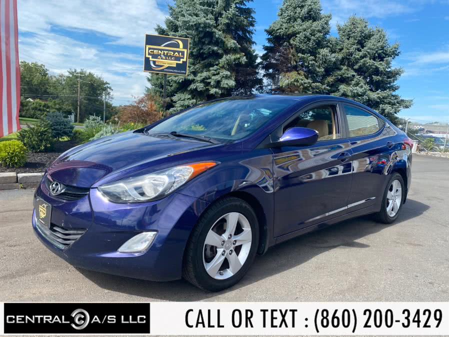 2013 Hyundai Elantra 4dr Sdn Auto GLS (Alabama Plant), available for sale in East Windsor, Connecticut | Central A/S LLC. East Windsor, Connecticut