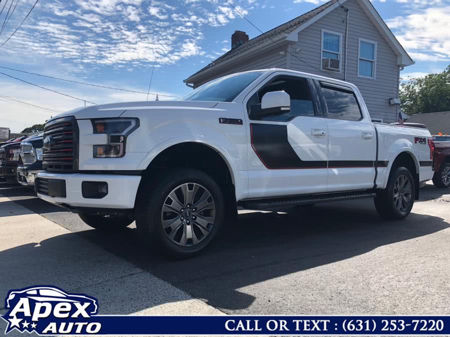 2016 Ford F-150 4WD SuperCrew 145" Lariat, available for sale in Selden, New York | Apex Auto. Selden, New York