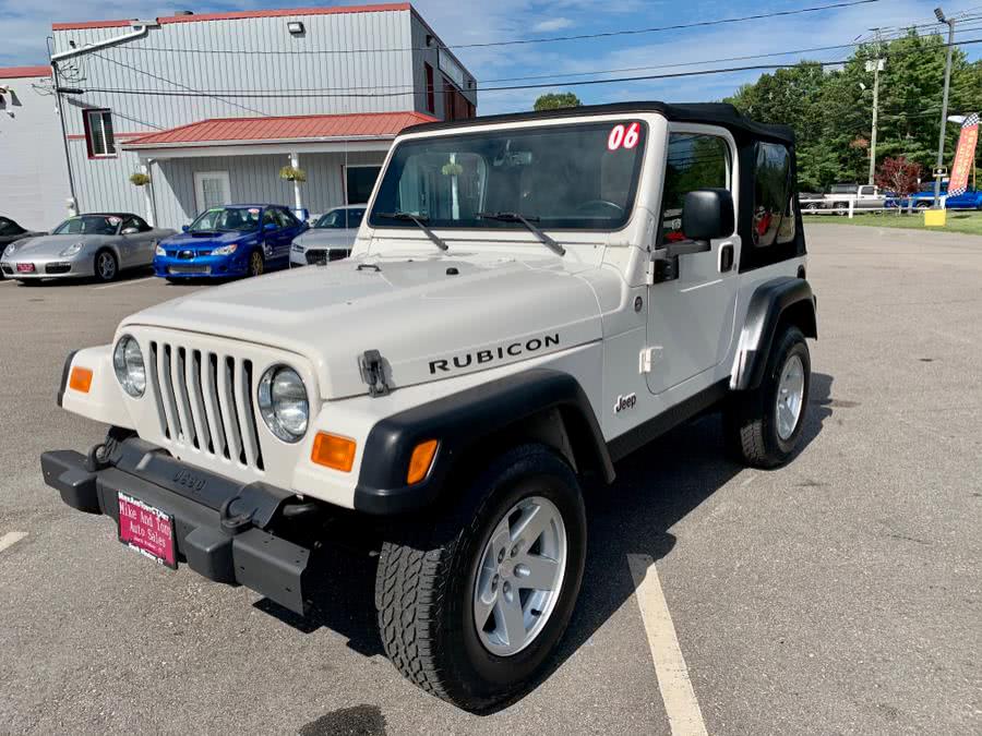 2006 Jeep Wrangler 2dr Rubicon, available for sale in South Windsor, Connecticut | Mike And Tony Auto Sales, Inc. South Windsor, Connecticut