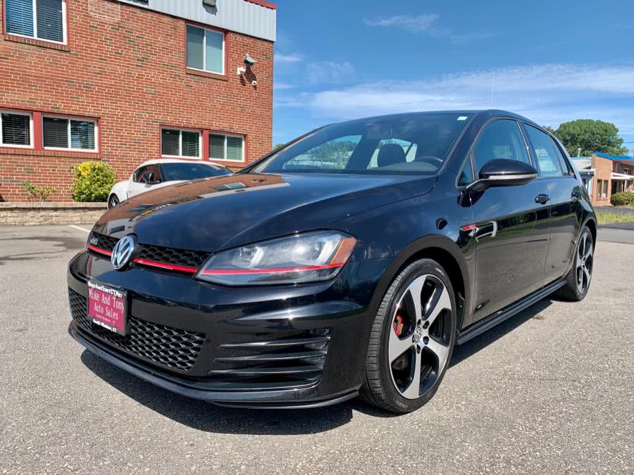 2016 Volkswagen Golf GTI 4dr HB Man SE, available for sale in South Windsor, Connecticut | Mike And Tony Auto Sales, Inc. South Windsor, Connecticut