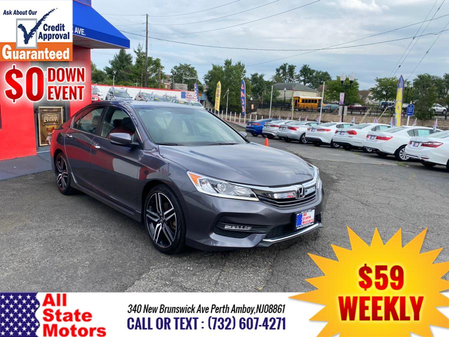 2017 Honda Accord Sedan Sport SE CVT, available for sale in Perth Amboy, New Jersey | All State Motor Inc. Perth Amboy, New Jersey 2017 Honda Accord Sedan Sport SE CVT, available for sale in Perth Amboy, New Jersey | All State Motor Inc. Perth Amboy, New Jersey