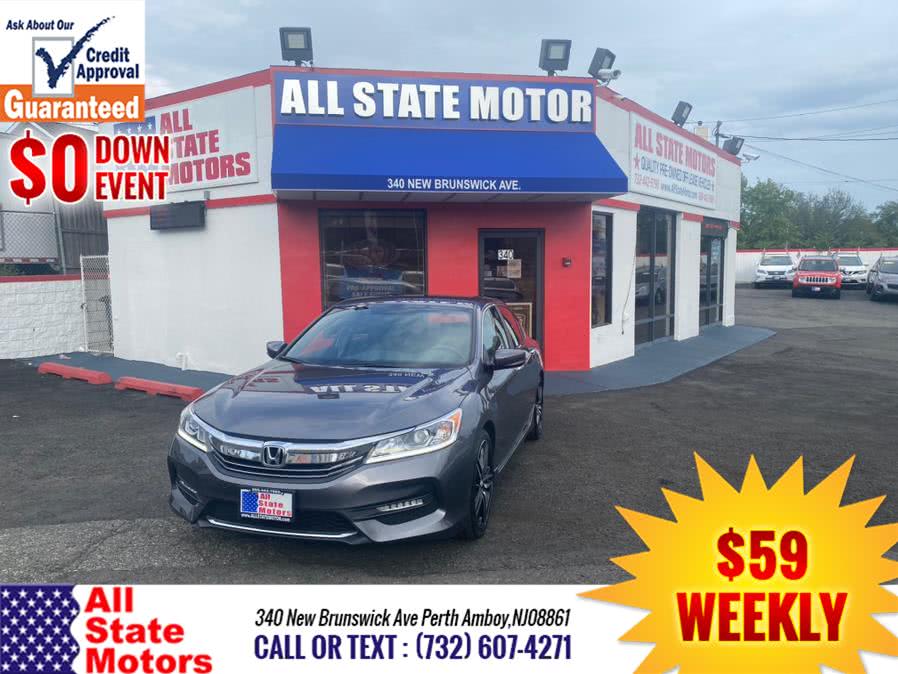 2017 Honda Accord Sedan Sport SE CVT, available for sale in Perth Amboy, New Jersey | All State Motor Inc. Perth Amboy, New Jersey