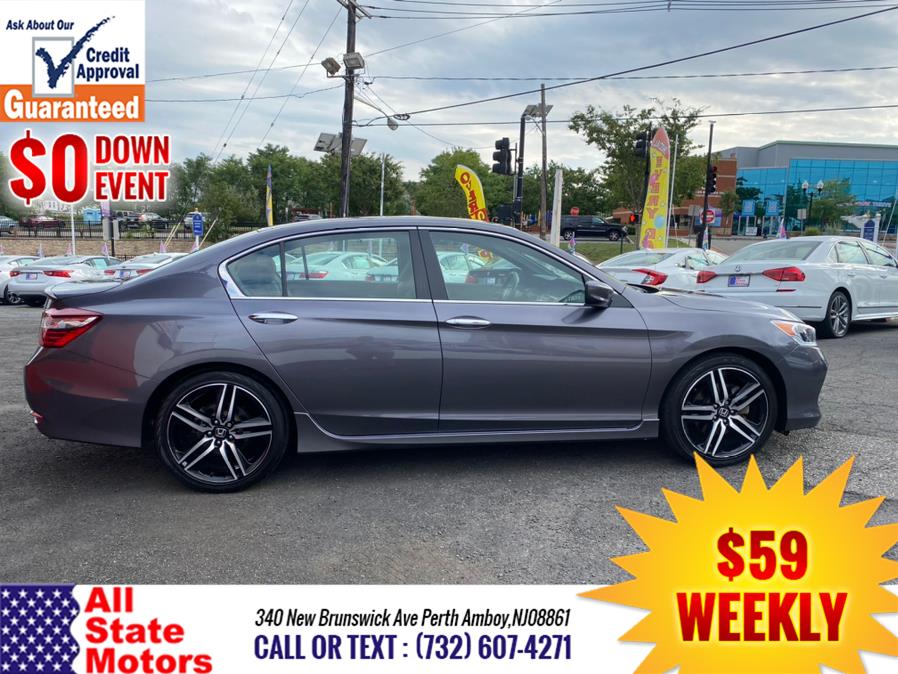 2017 Honda Accord Sedan Sport SE CVT, available for sale in Perth Amboy, New Jersey | All State Motor Inc. Perth Amboy, New Jersey 2017 Honda Accord Sedan Sport SE CVT, available for sale in Perth Amboy, New Jersey | All State Motor Inc. Perth Amboy, New Jersey