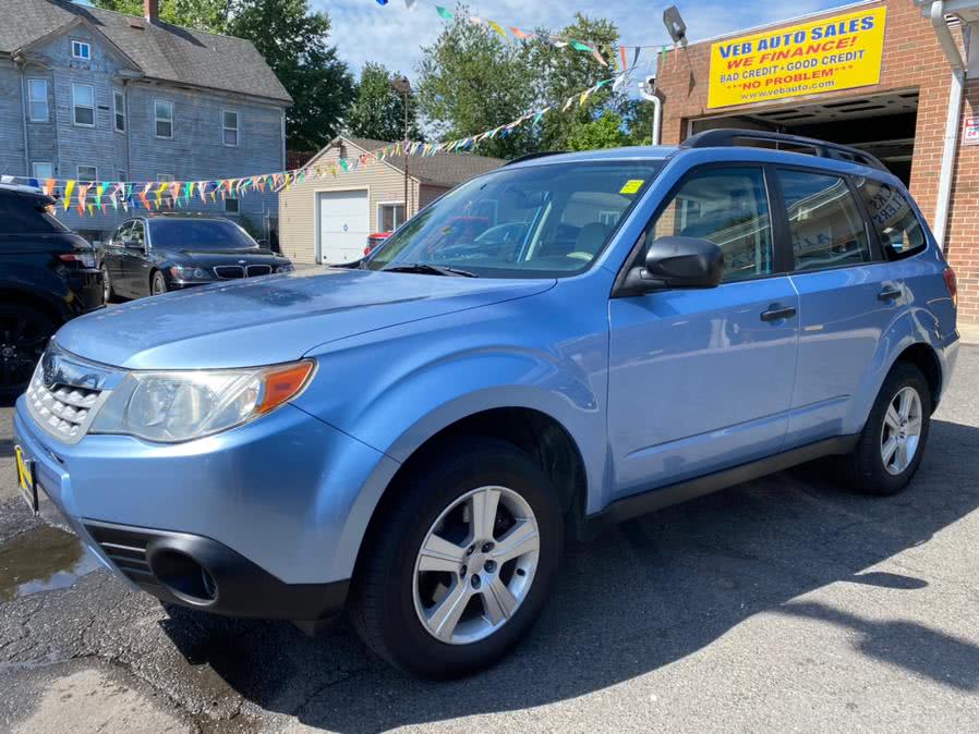 2011 Subaru Forester 4dr Auto 2.5X w/Alloy Wheel Value Pkg, available for sale in Hartford, Connecticut | VEB Auto Sales. Hartford, Connecticut
