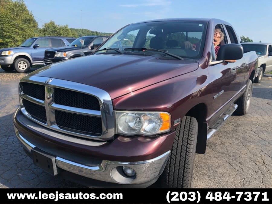 2005 Dodge Ram 1500 4dr Quad Cab 140.5" WB 4WD SLT, available for sale in North Branford, Connecticut | LeeJ's Auto Sales & Service. North Branford, Connecticut