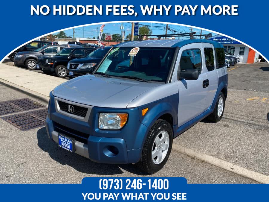 2005 Honda Element 4WD EX MT, available for sale in Lodi, New Jersey | Route 46 Auto Sales Inc. Lodi, New Jersey