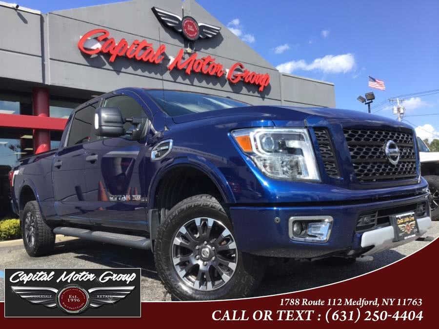 2017 Nissan Titan XD 4x4 Diesel Crew Cab PRO-4X, available for sale in Medford, New York | Capital Motor Group Inc. Medford, New York