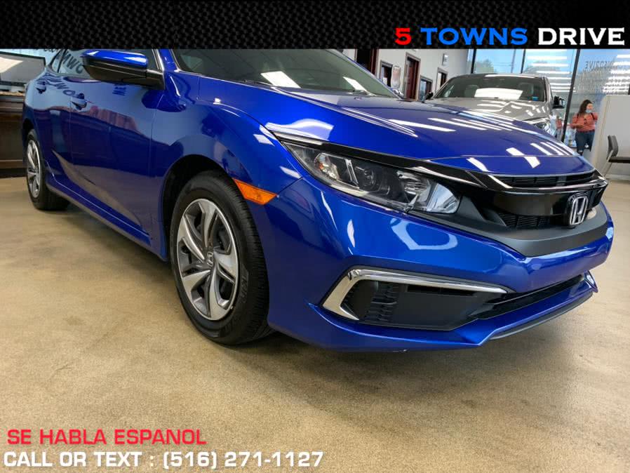 2019 Honda Civic Sedan LX CVT, available for sale in Inwood, New York | 5 Towns Drive. Inwood, New York 2019 Honda Civic Sedan LX CVT, available for sale in Inwood, New York | 5 Towns Drive. Inwood, New York