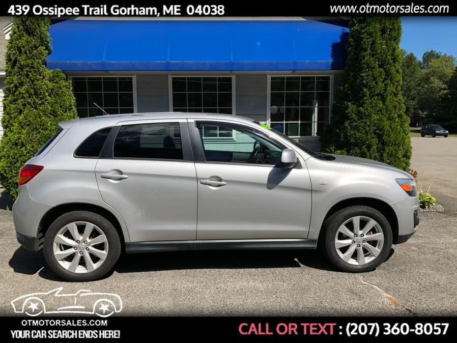 2013 Mitsubishi Outlander Sport AWD 4dr CVT ES, available for sale in Gorham, Maine | Ossipee Trail Motor Sales. Gorham, Maine