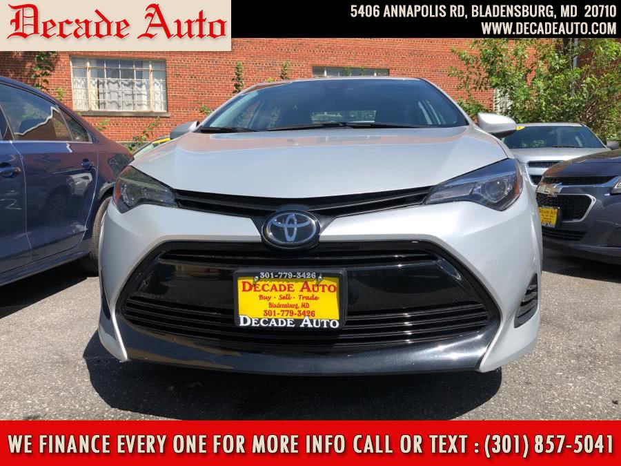 2019 Toyota Corolla LE CVT (Natl), available for sale in Bladensburg, Maryland | Decade Auto. Bladensburg, Maryland