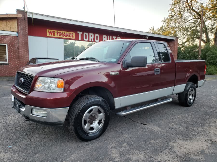 2004 Ford F-150 XLT 4WD 5.4 V8 Super Cab, available for sale in East Windsor, Connecticut | Toro Auto. East Windsor, Connecticut