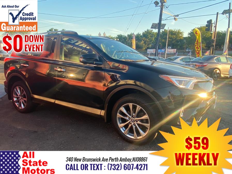 2017 Toyota RAV4 Limited AWD (Natl), available for sale in Perth Amboy, New Jersey | All State Motor Inc. Perth Amboy, New Jersey 2017 Toyota RAV4 Limited AWD (Natl), available for sale in Perth Amboy, New Jersey | All State Motor Inc. Perth Amboy, New Jersey