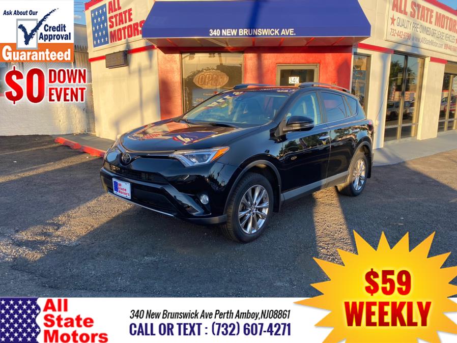 2017 Toyota RAV4 Limited AWD (Natl), available for sale in Perth Amboy, New Jersey | All State Motor Inc. Perth Amboy, New Jersey 2017 Toyota RAV4 Limited AWD (Natl), available for sale in Perth Amboy, New Jersey | All State Motor Inc. Perth Amboy, New Jersey