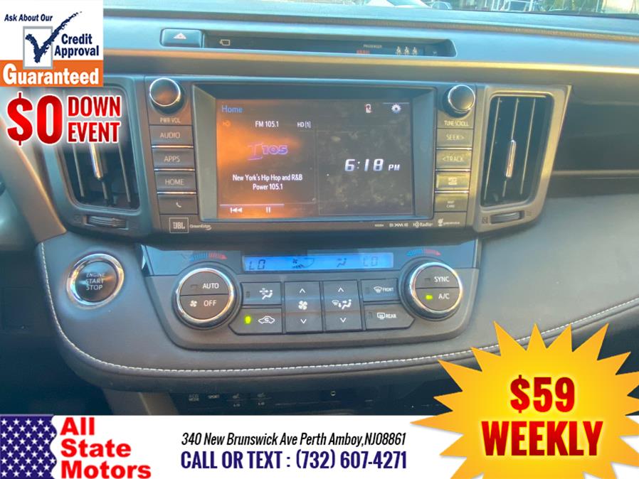 2017 Toyota RAV4 Limited AWD (Natl), available for sale in Perth Amboy, New Jersey | All State Motor Inc. Perth Amboy, New Jersey 2017 Toyota RAV4 Limited AWD (Natl), available for sale in Perth Amboy, New Jersey | All State Motor Inc. Perth Amboy, New Jersey