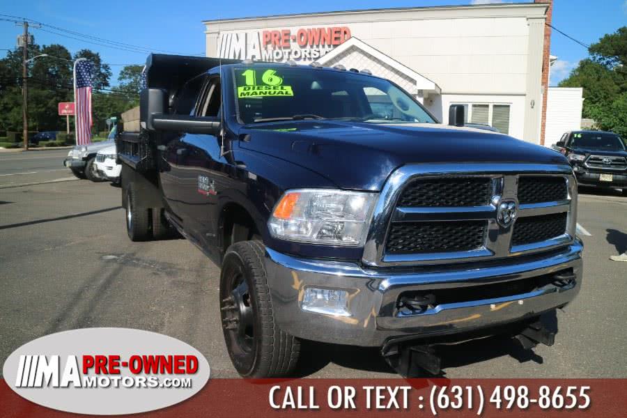 2016 Ram 3500 CREW 4WD Crew Cab 172" WB 60" CA Tradesman DUMP BODY, available for sale in Huntington Station, New York | M & A Motors. Huntington Station, New York