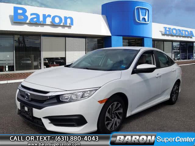 2017 Honda Civic Sedan EX CVT, available for sale in Patchogue, New York | Baron Supercenter. Patchogue, New York