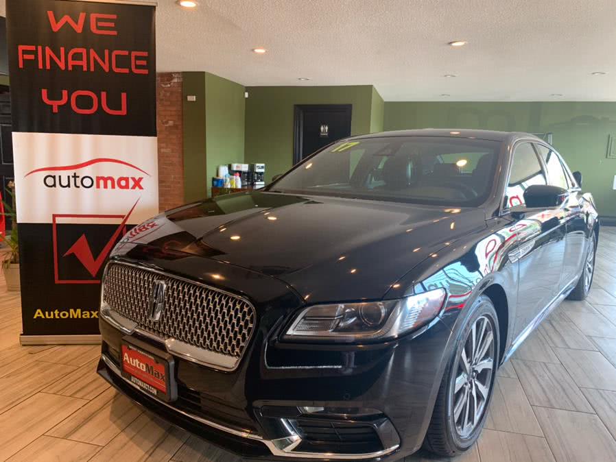 2017 Lincoln Continental Livery AWD, available for sale in West Hartford, Connecticut | AutoMax. West Hartford, Connecticut