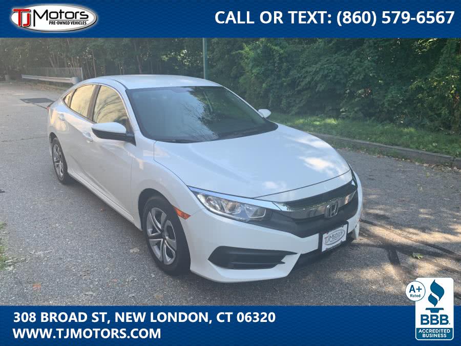 2017 Honda Civic Sedan LX CVT, available for sale in New London, Connecticut | TJ Motors. New London, Connecticut