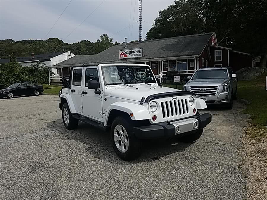 2013 Jeep Wrangler Unlimited 4WD 4dr Sahara, available for sale in Old Saybrook, Connecticut | Saybrook Auto Barn. Old Saybrook, Connecticut
