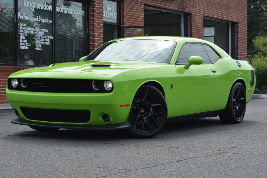 2015 Dodge Challenger 2dr Cpe R/T Scat Pack, available for sale in ENFIELD, Connecticut | Longmeadow Motor Cars. ENFIELD, Connecticut