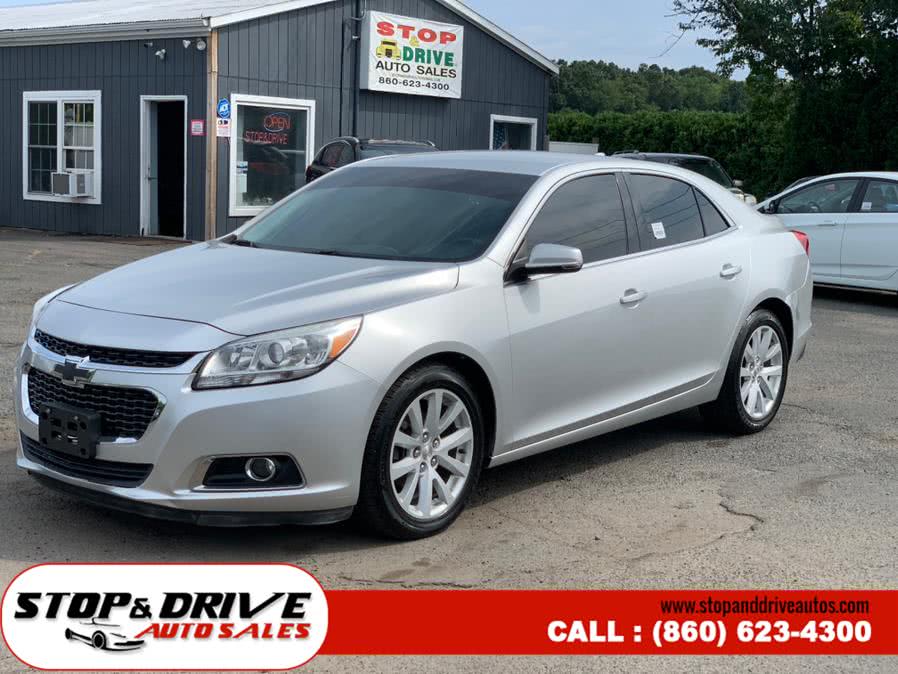 2014 Chevrolet Malibu 4dr Sdn LT w/2LT, available for sale in East Windsor, Connecticut | Stop & Drive Auto Sales. East Windsor, Connecticut