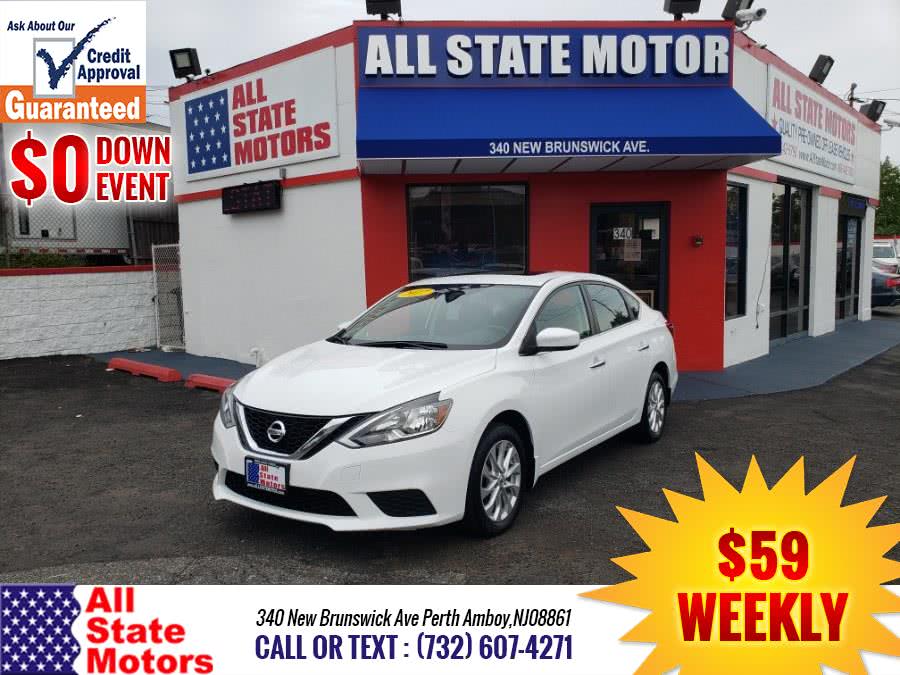 2017 Nissan Sentra SV CVT, available for sale in Perth Amboy, New Jersey | All State Motor Inc. Perth Amboy, New Jersey