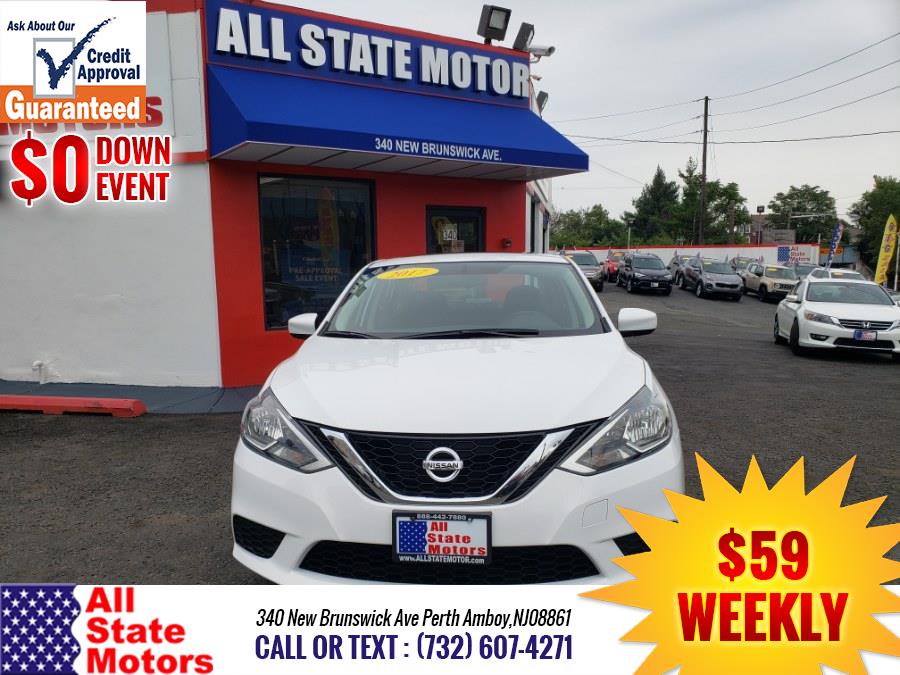 2017 Nissan Sentra SV CVT, available for sale in Perth Amboy, New Jersey | All State Motor Inc. Perth Amboy, New Jersey 2017 Nissan Sentra SV CVT, available for sale in Perth Amboy, New Jersey | All State Motor Inc. Perth Amboy, New Jersey