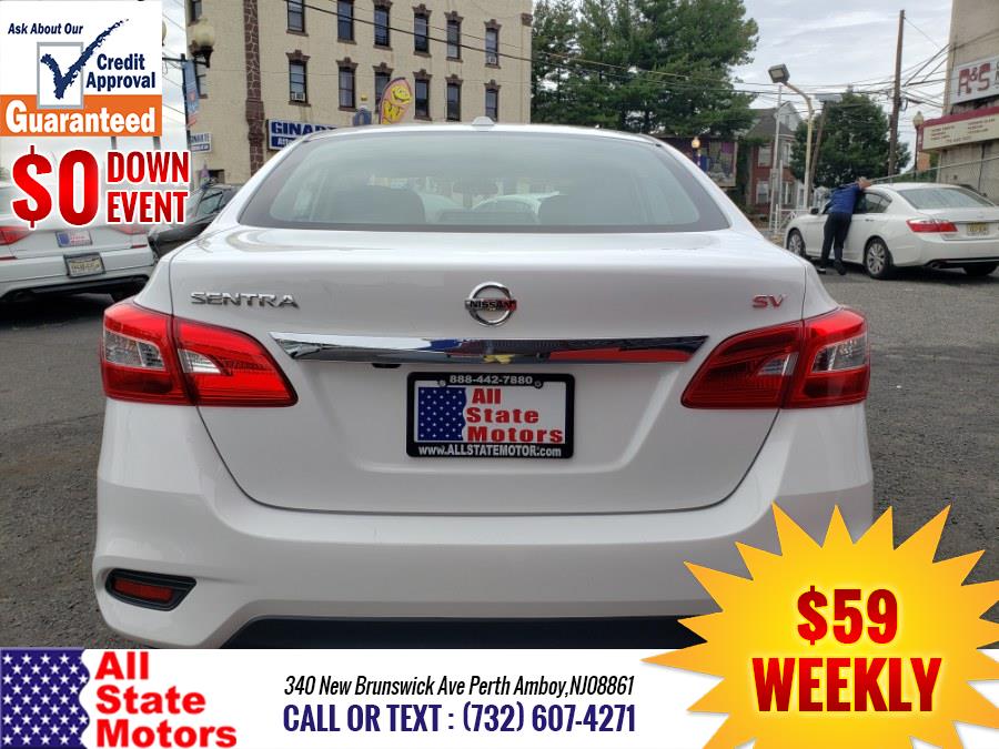 2017 Nissan Sentra SV CVT, available for sale in Perth Amboy, New Jersey | All State Motor Inc. Perth Amboy, New Jersey 2017 Nissan Sentra SV CVT, available for sale in Perth Amboy, New Jersey | All State Motor Inc. Perth Amboy, New Jersey