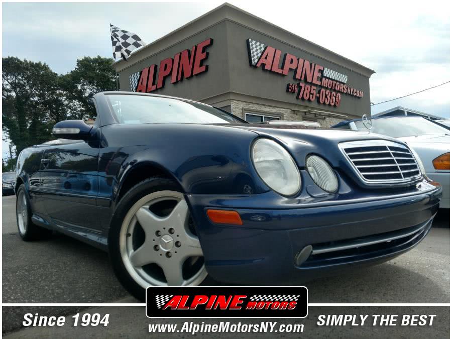 2000 Mercedes-Benz CLK-Class 2dr Cabriolet 4.3L, available for sale in Wantagh, New York | Alpine Motors Inc. Wantagh, New York